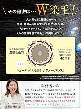 Amazon | BELTA ベルタ ヘアカラートリートメント 白髪染め 無